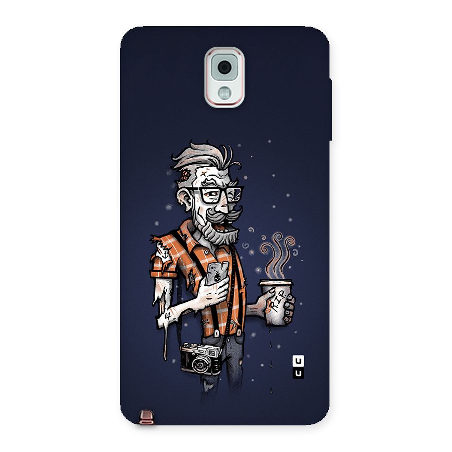 Photographer illustration Back Case for Galaxy Note 3