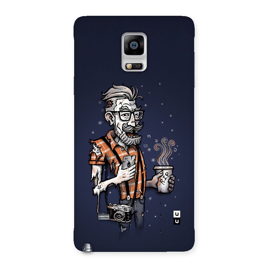 Photographer illustration Back Case for Galaxy Note 4