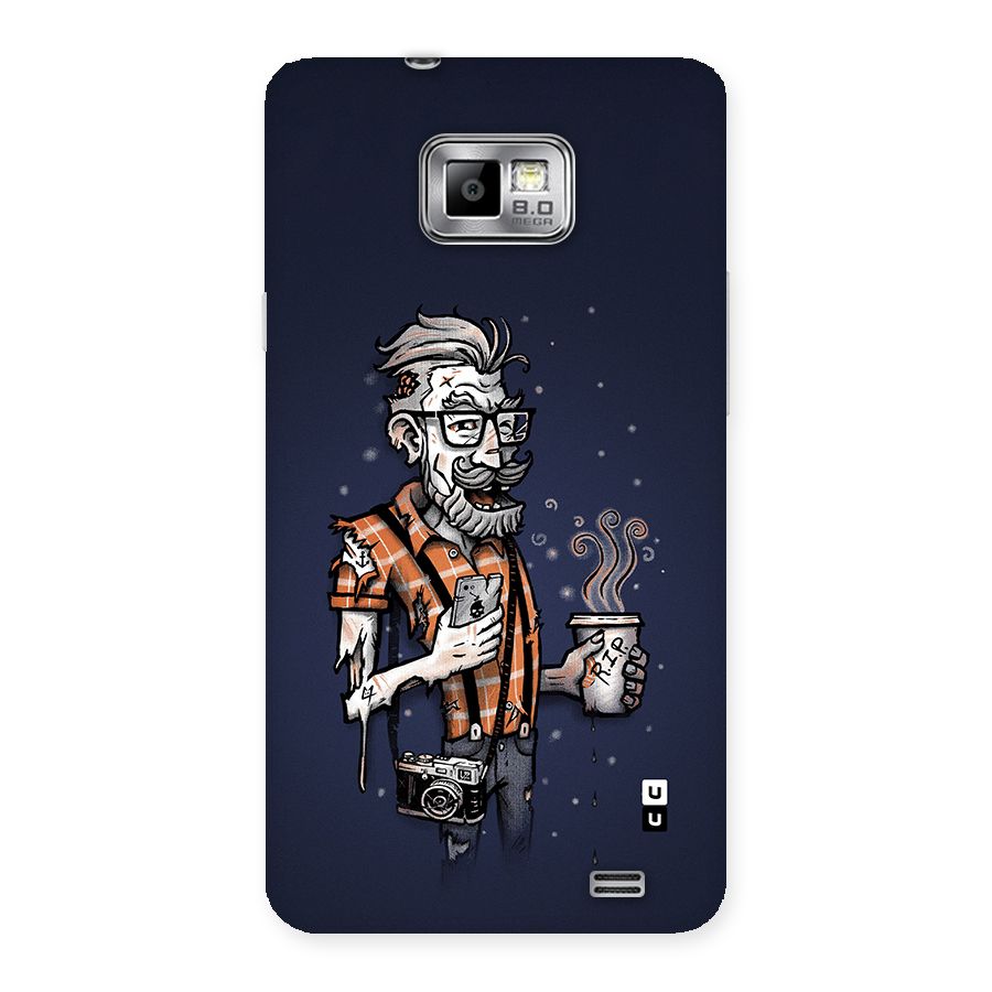 Photographer illustration Back Case for Galaxy S2