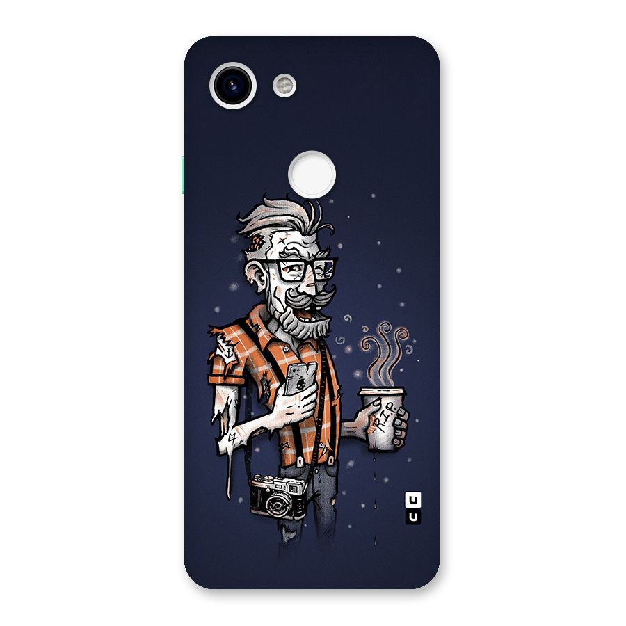 Photographer illustration Back Case for Google Pixel 3