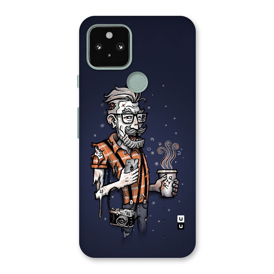 Photographer illustration Back Case for Google Pixel 5