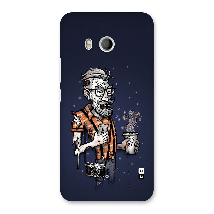 Photographer illustration Back Case for HTC U11