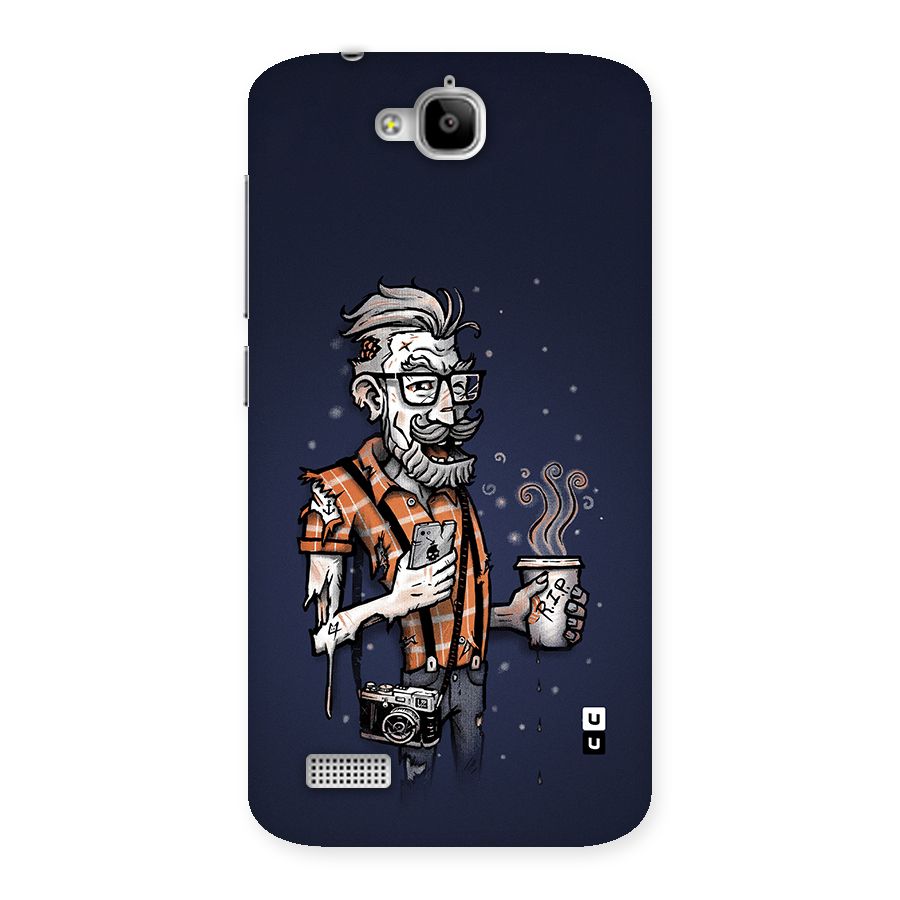 Photographer illustration Back Case for Honor Holly