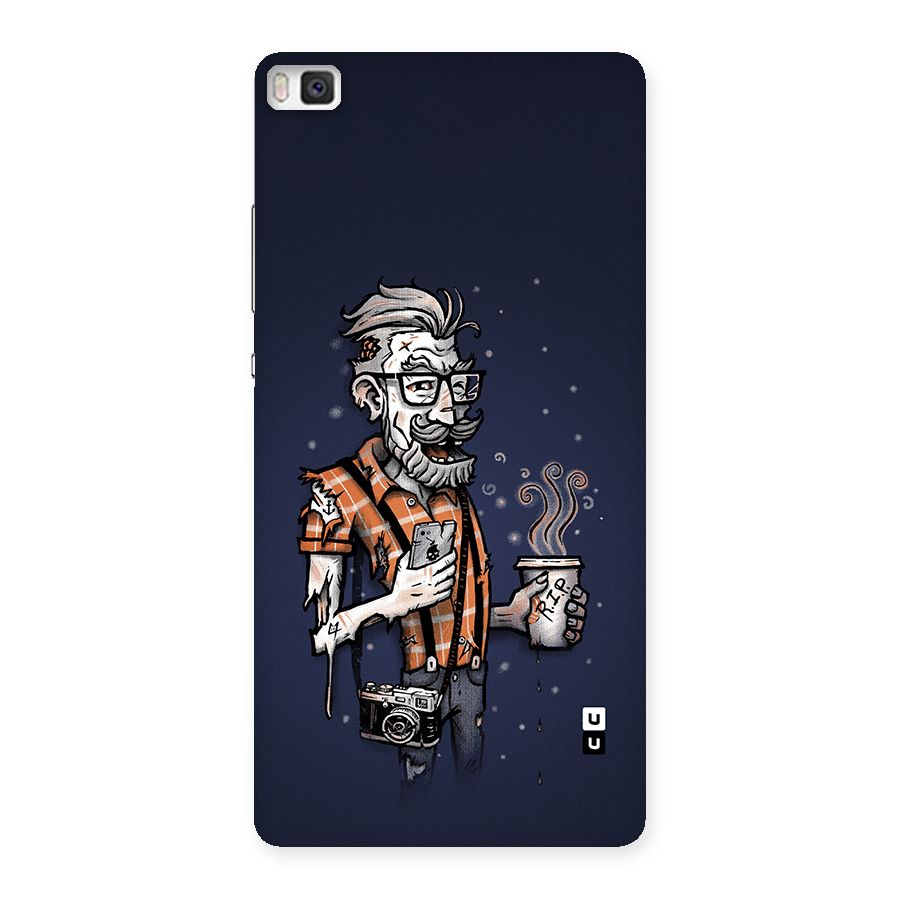 Photographer illustration Back Case for Huawei P8