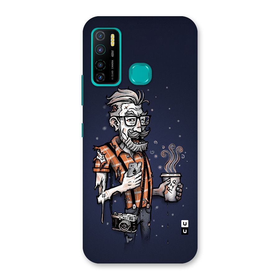 Photographer illustration Back Case for Infinix Hot 9 Pro
