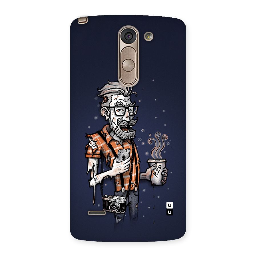 Photographer illustration Back Case for LG G3 Stylus