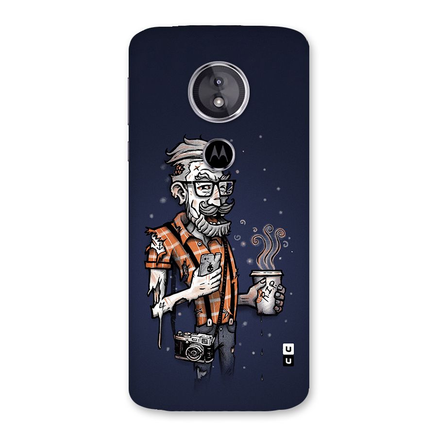 Photographer illustration Back Case for Moto E5
