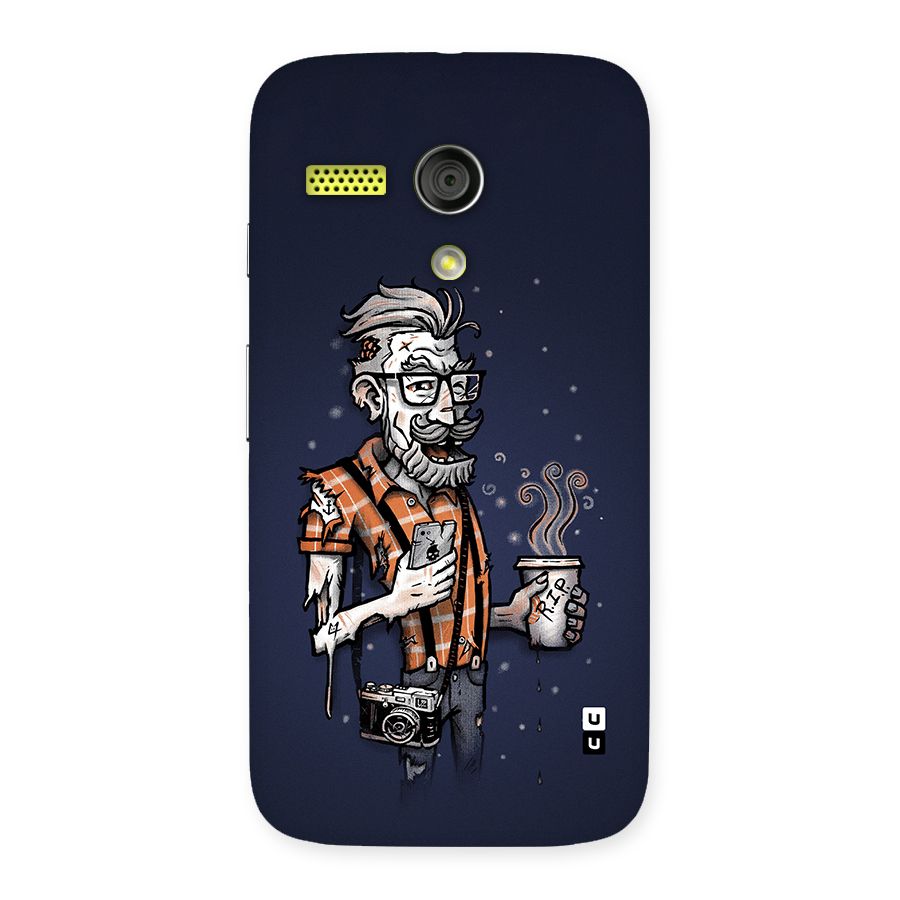 Photographer illustration Back Case for Moto G