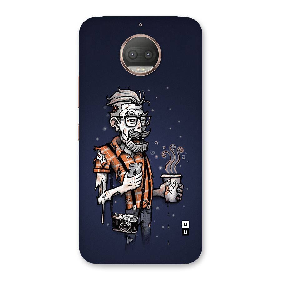 Photographer illustration Back Case for Moto G5s Plus