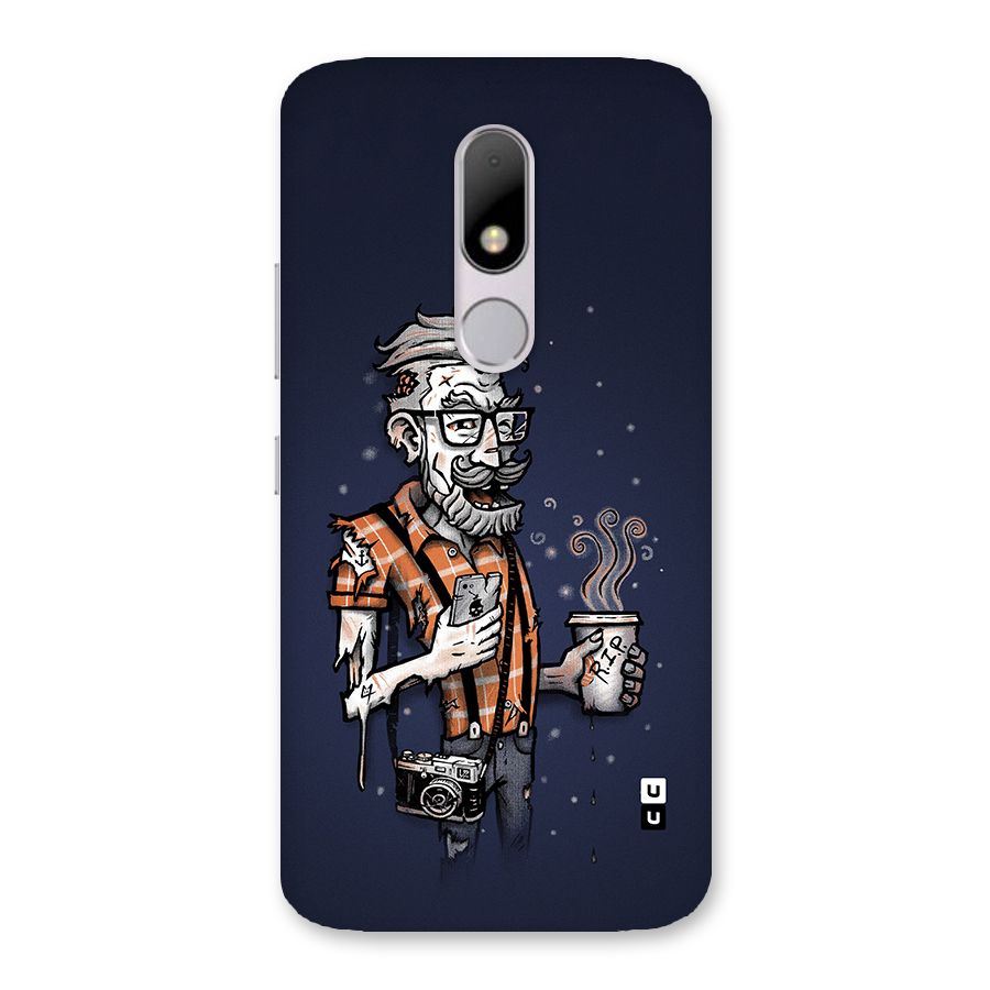 Photographer illustration Back Case for Moto M