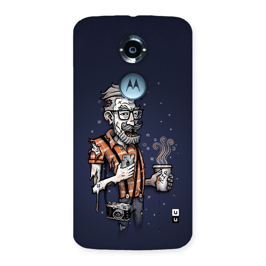 Photographer illustration Back Case for Moto X2
