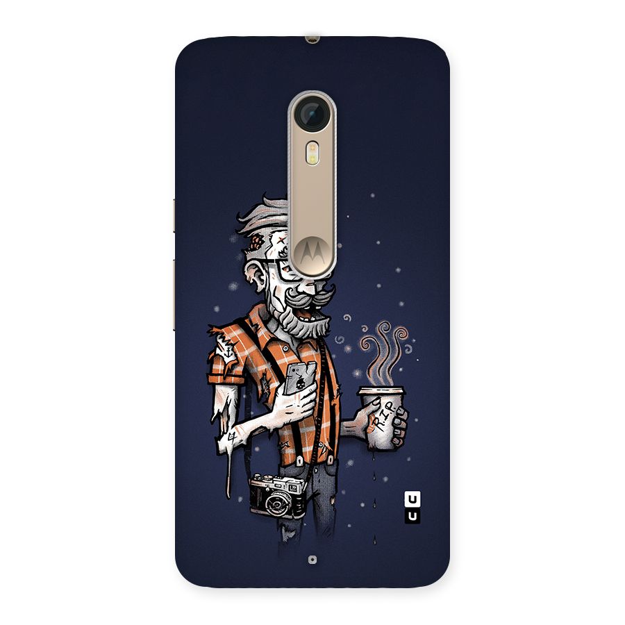 Photographer illustration Back Case for Moto X Style