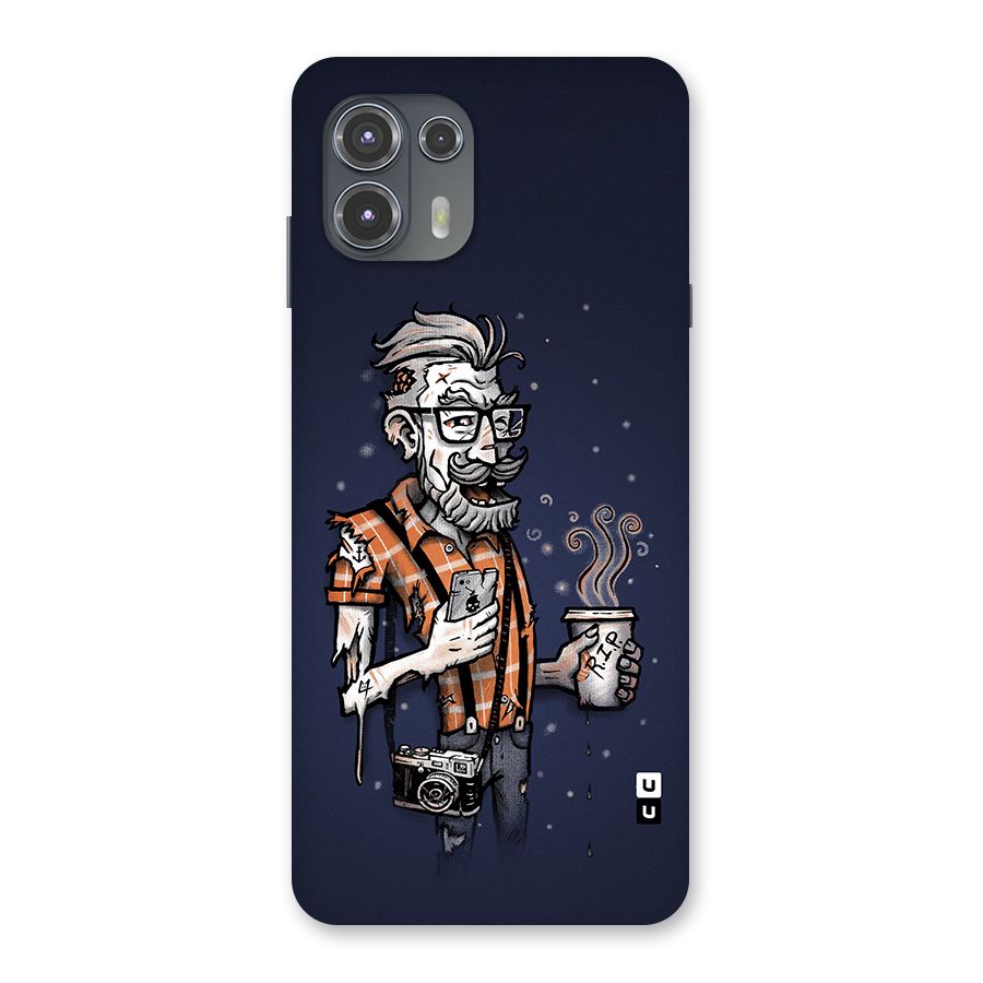 Photographer illustration Back Case for Motorola Edge 20 Fusion