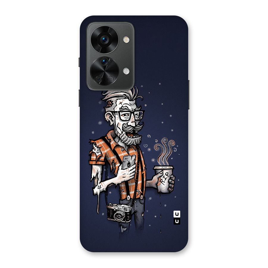 Photographer illustration Back Case for OnePlus Nord 2T