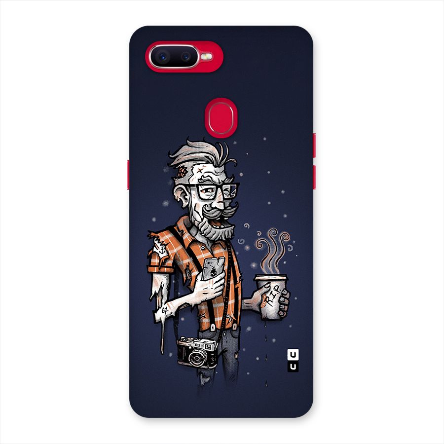 Photographer illustration Back Case for Oppo F9 Pro