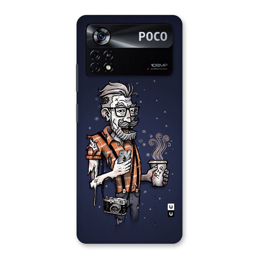 Photographer illustration Back Case for Poco X4 Pro 5G