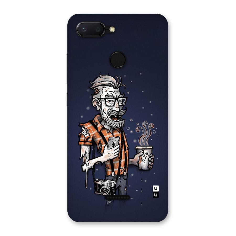 Photographer illustration Back Case for Redmi 6