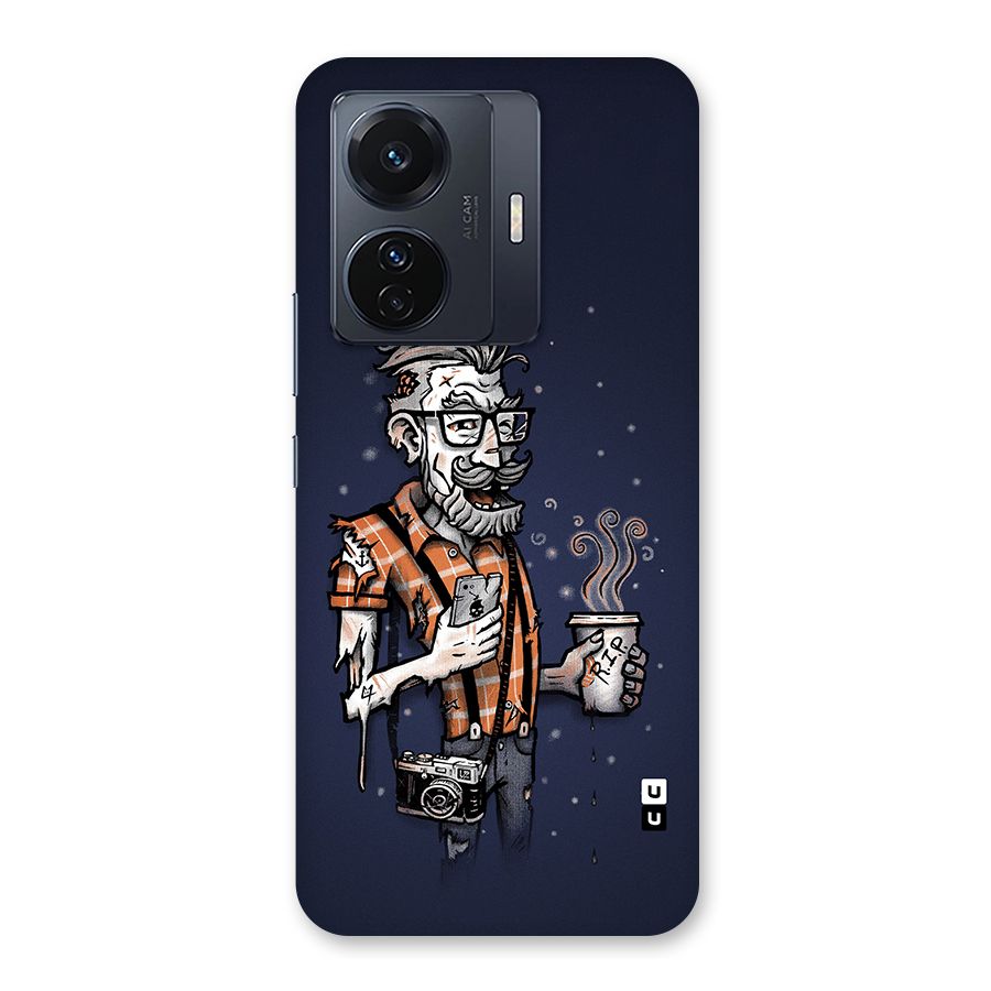 Photographer illustration Back Case for Vivo T1 Pro