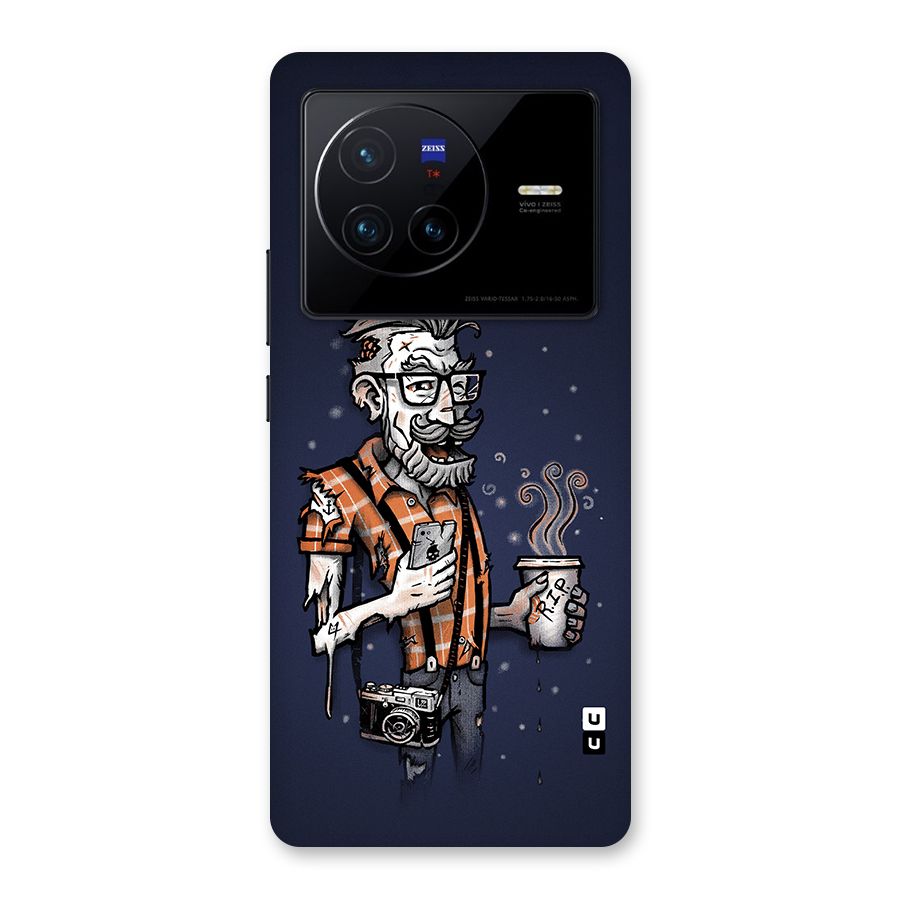 Photographer illustration Back Case for Vivo X80