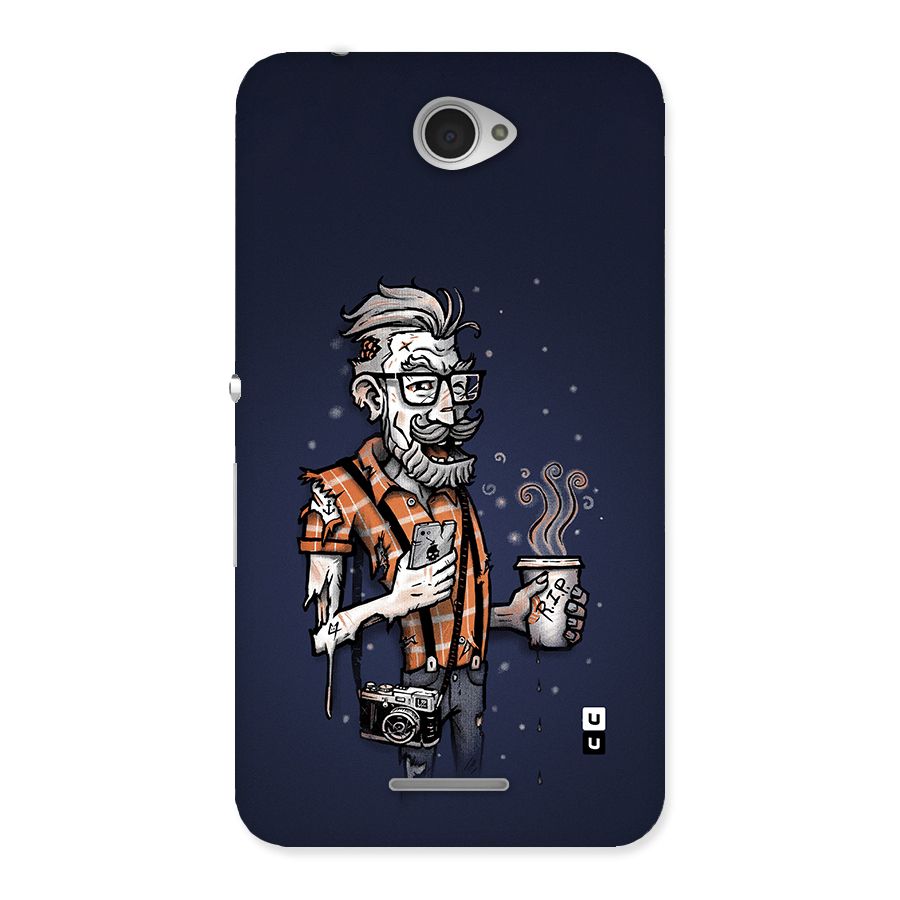 Photographer illustration Back Case for Xperia E4