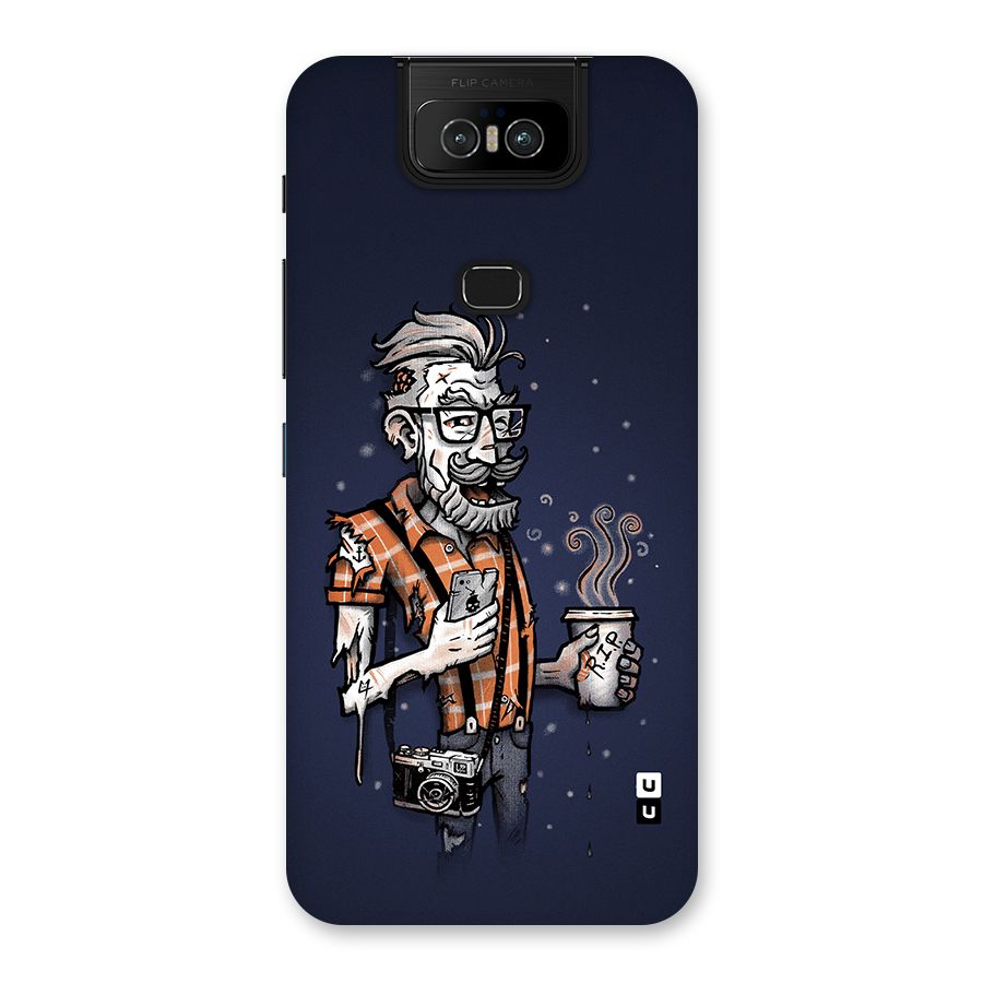 Photographer illustration Back Case for Zenfone 6z