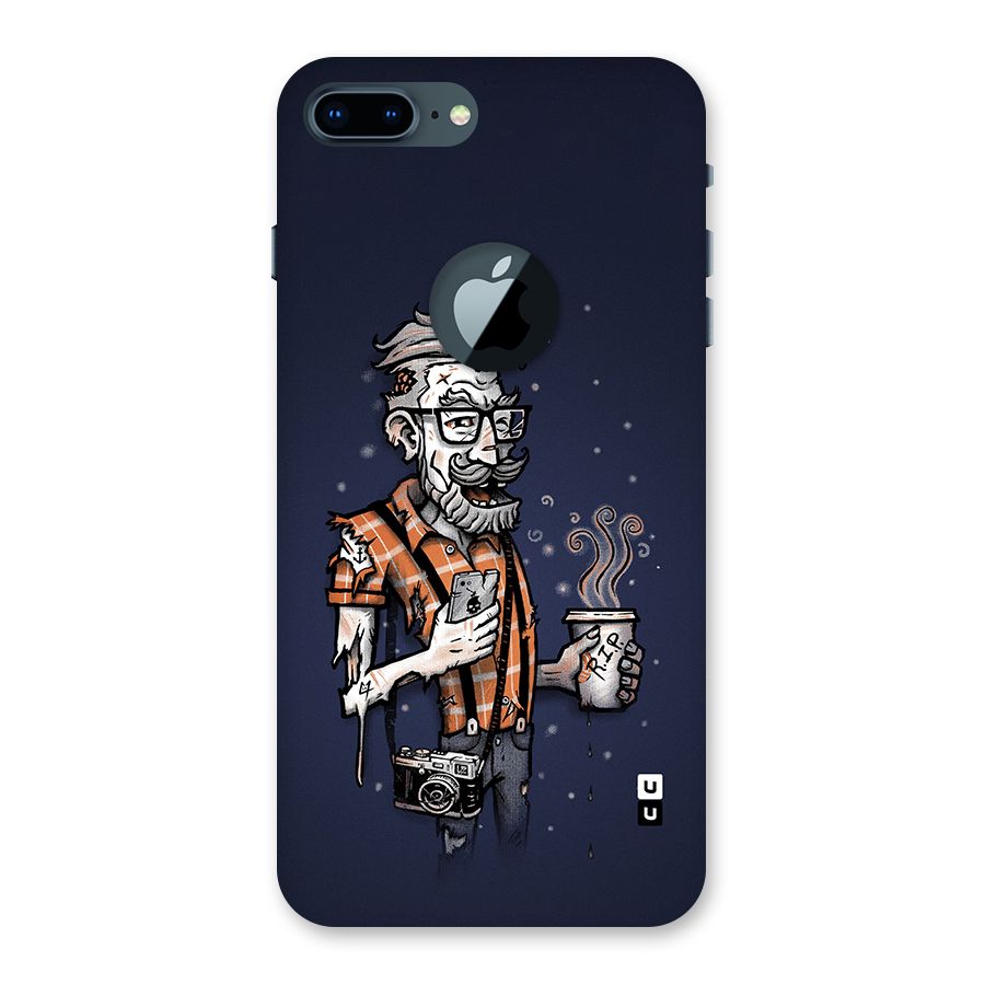 Photographer illustration Back Case for iPhone 7 Plus Logo Cut