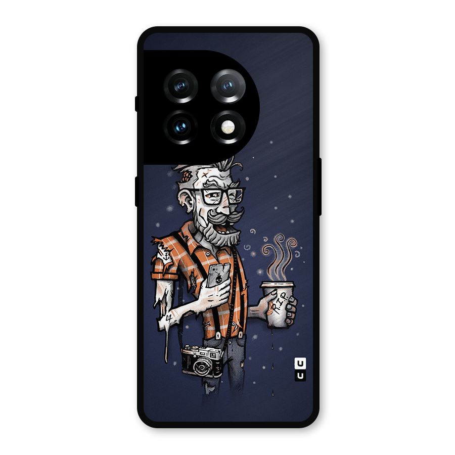 Photographer illustration Metal Back Case for OnePlus 11