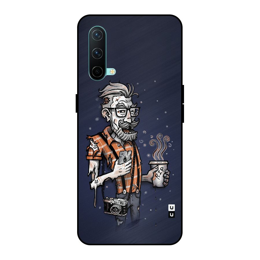 Photographer illustration Metal Back Case for OnePlus Nord CE 5G