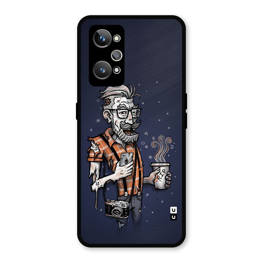 Photographer illustration Metal Back Case for Realme GT Neo2