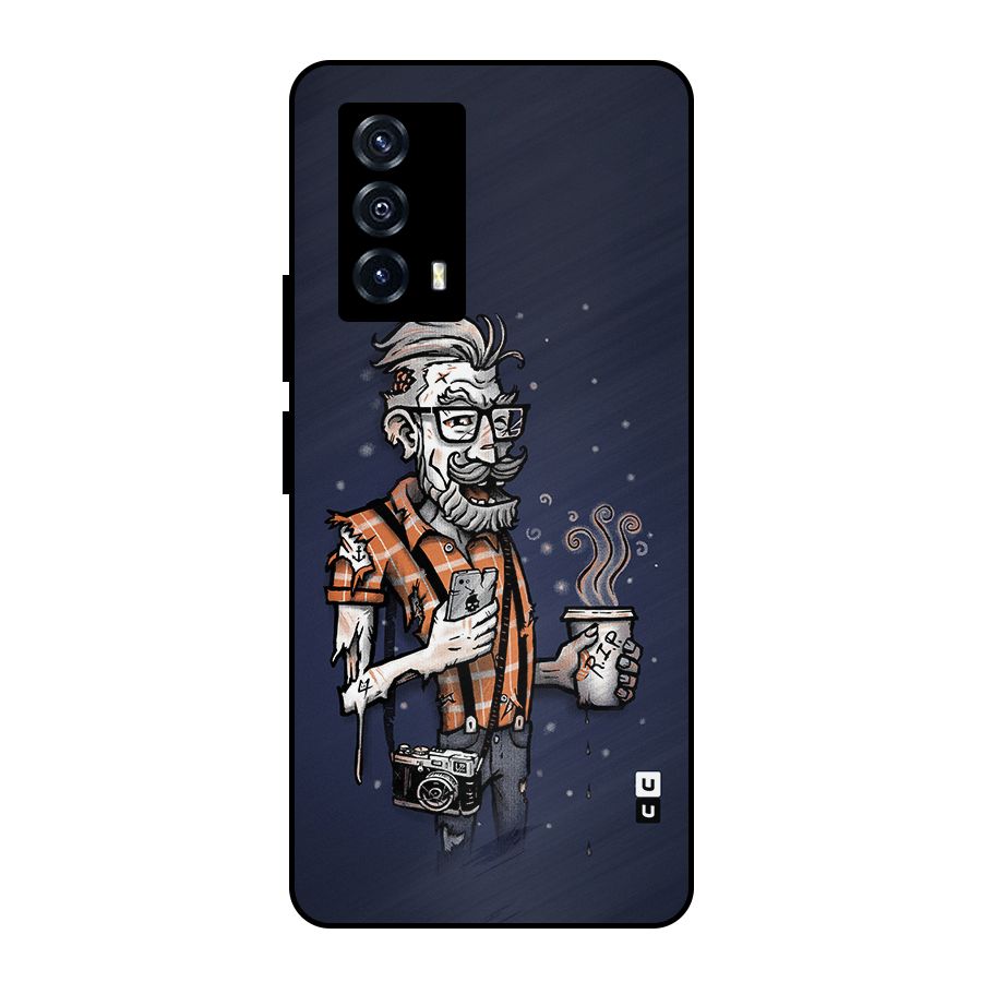 Photographer illustration Metal Back Case for iQOO Z5