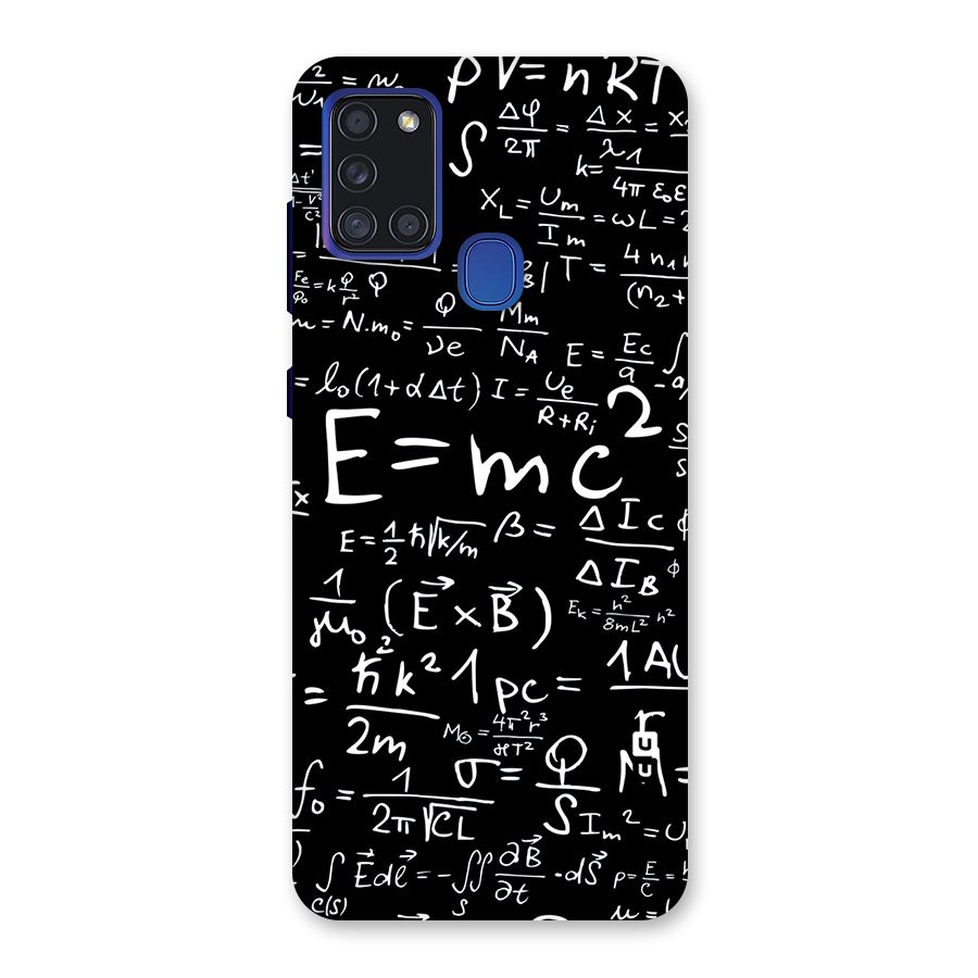 Physics Equation Back Case for Galaxy A21s