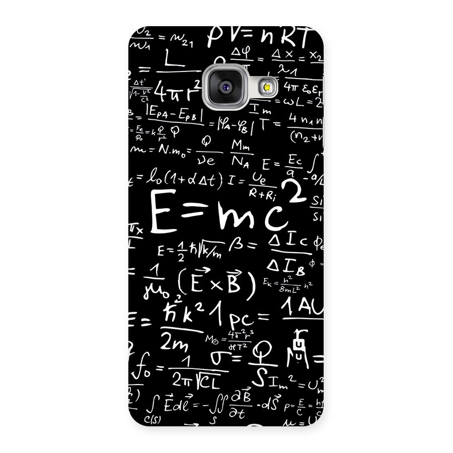 Physics Equation Back Case for Galaxy A3 2016