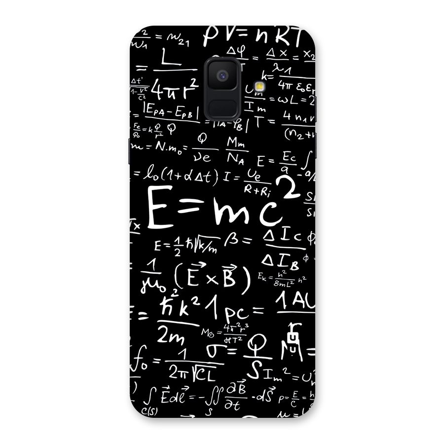 Physics Equation Back Case for Galaxy A6 (2018)