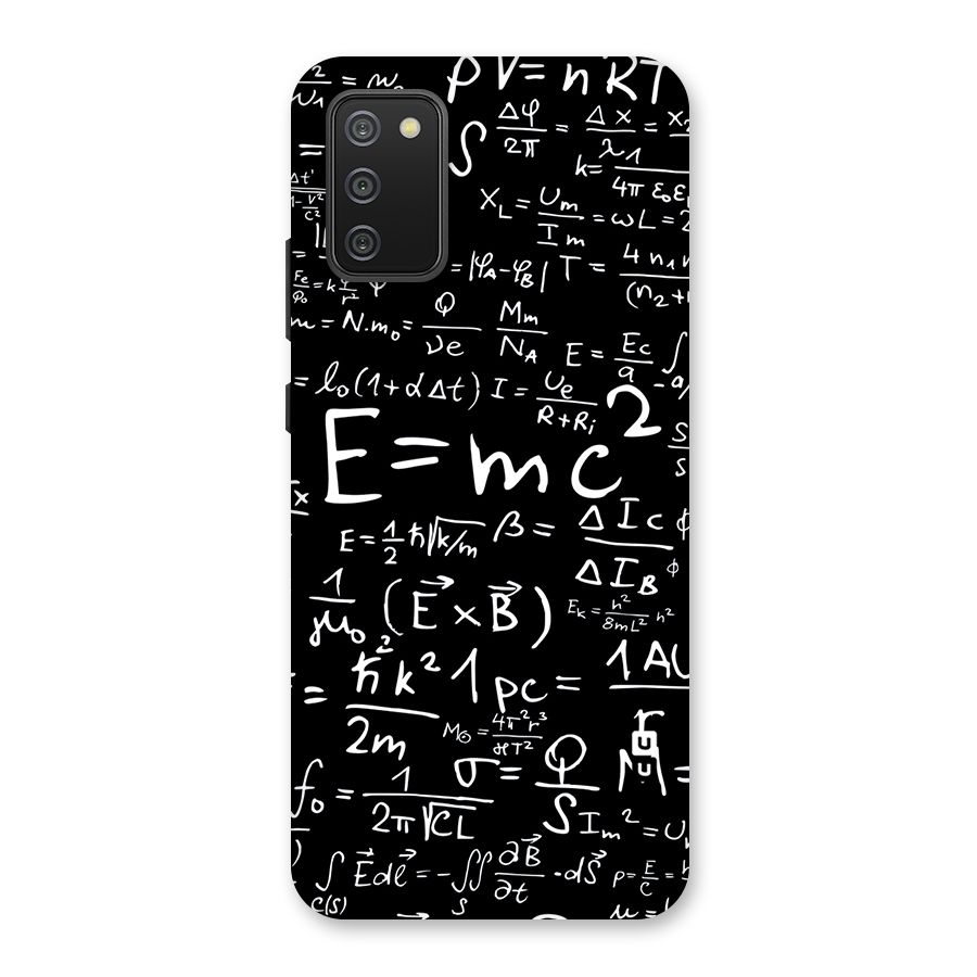 Physics Equation Back Case for Galaxy M02s