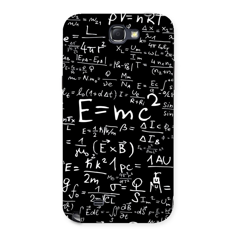Physics Equation Back Case for Galaxy Note 2