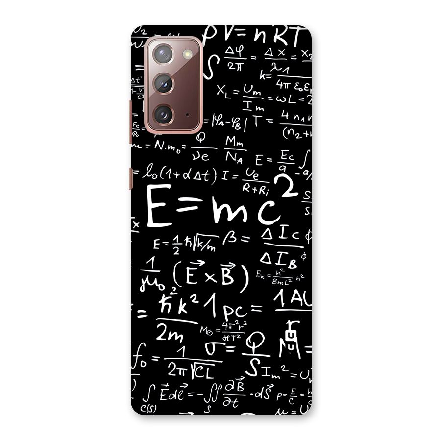 Physics Equation Back Case for Galaxy Note 20