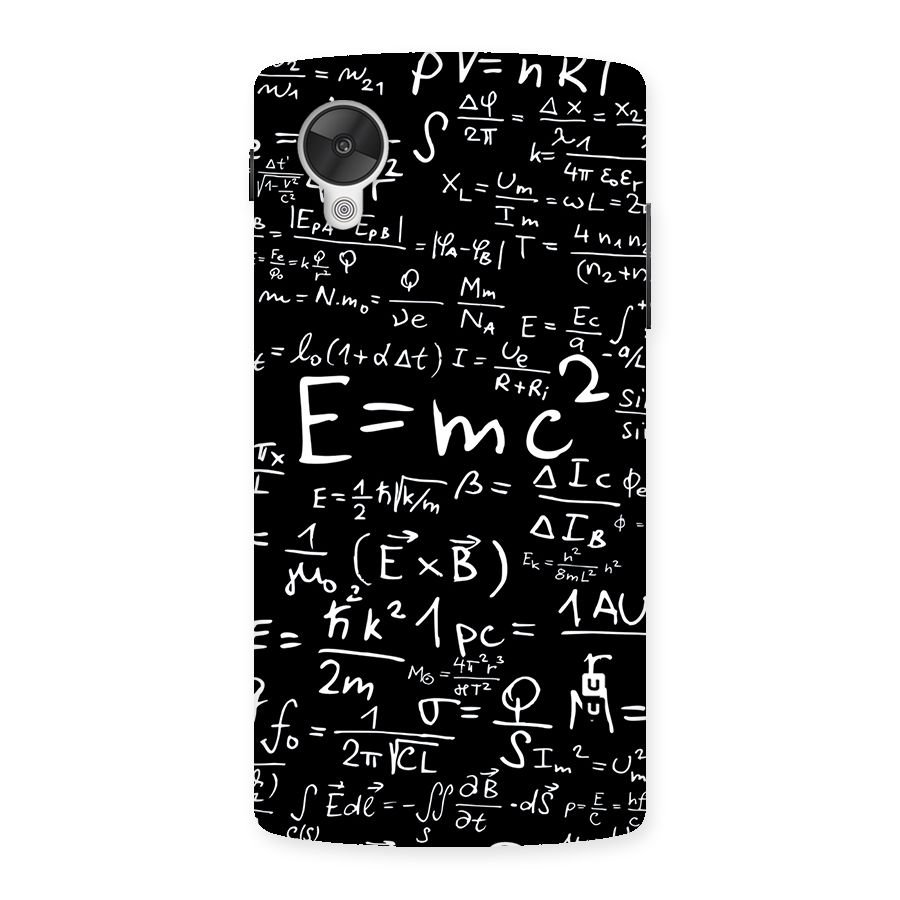 Physics Equation Back Case for Google Nexsus 5