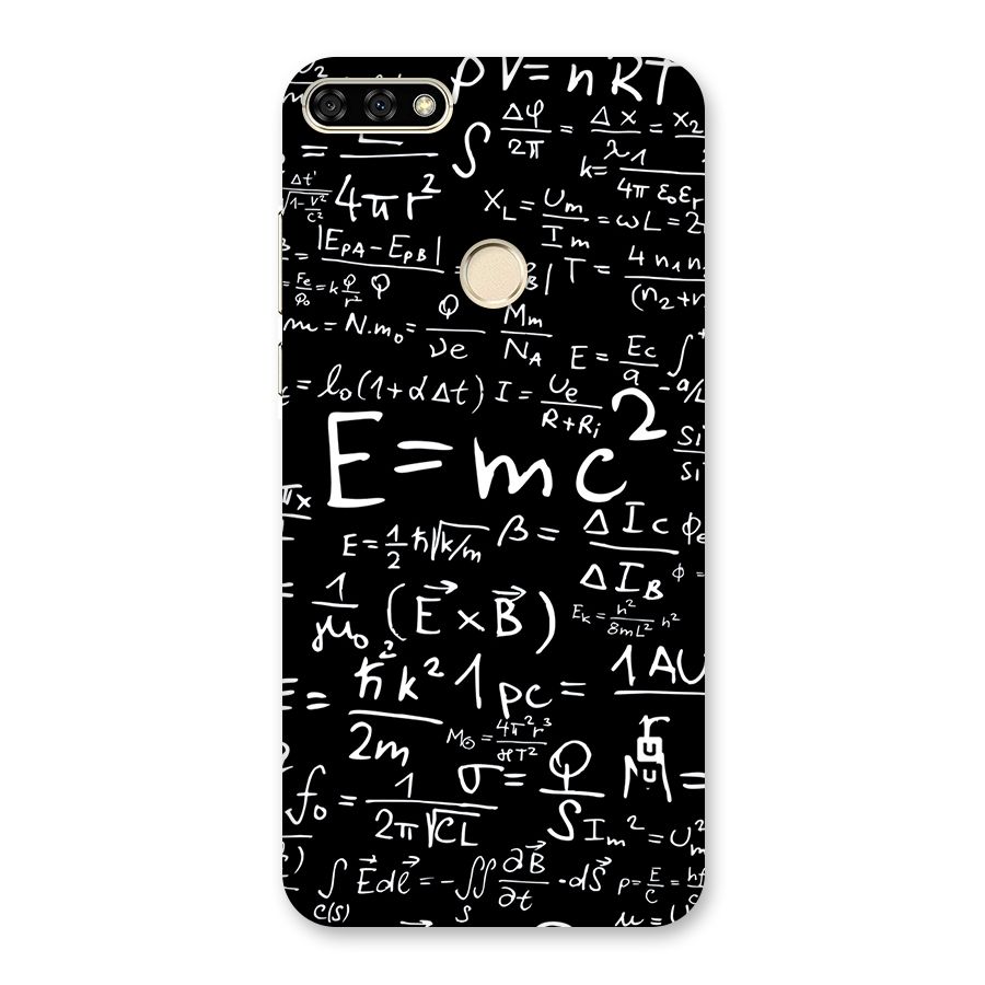 Physics Equation Back Case for Honor 7A