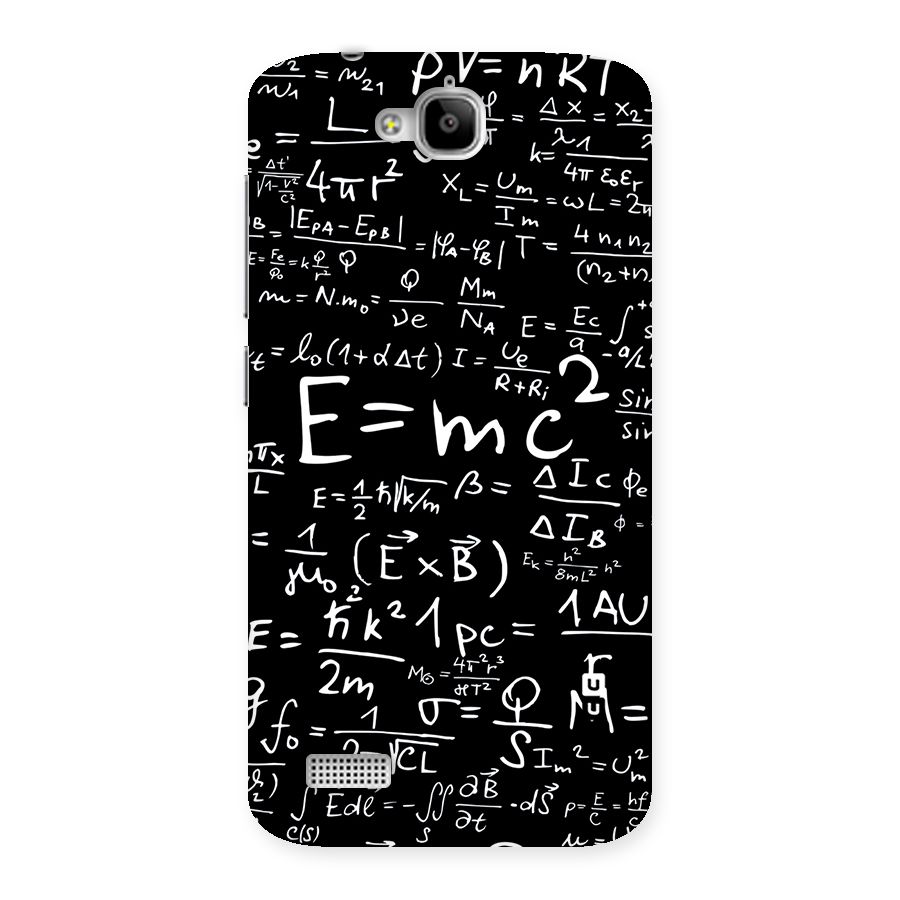 Physics Equation Back Case for Honor Holly