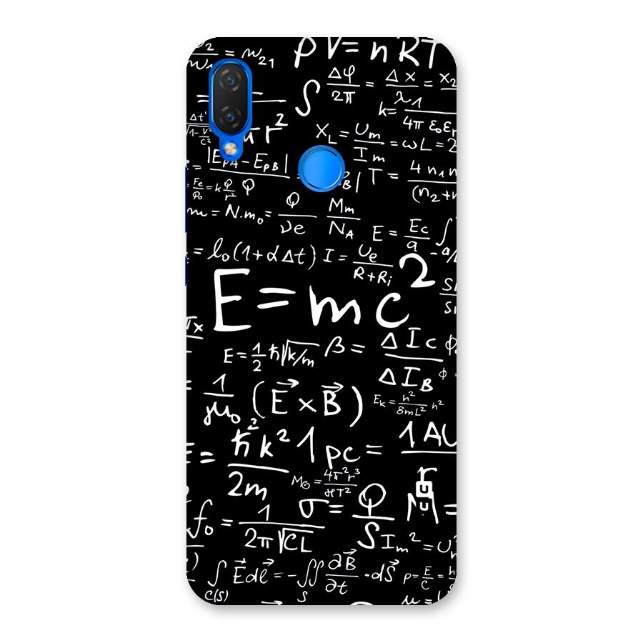 Physics Equation Back Case for Huawei P Smart+