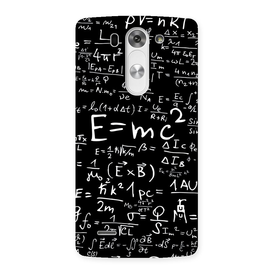 Physics Equation Back Case for LG G3 Beat