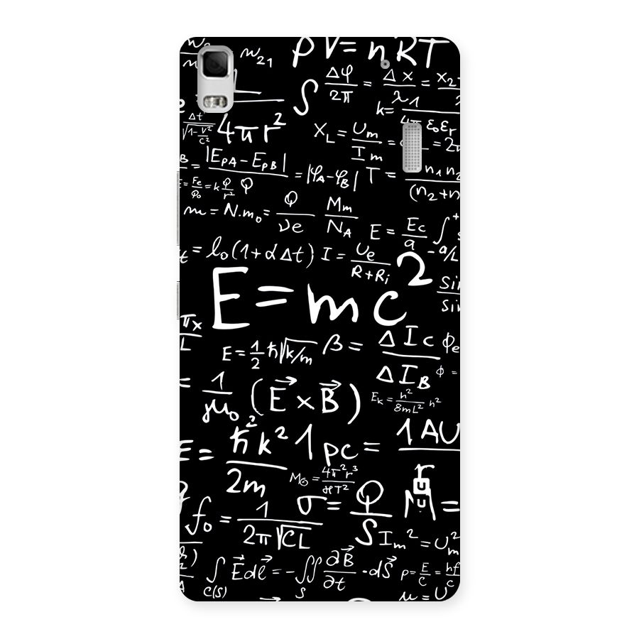 Physics Equation Back Case for Lenovo K3 Note