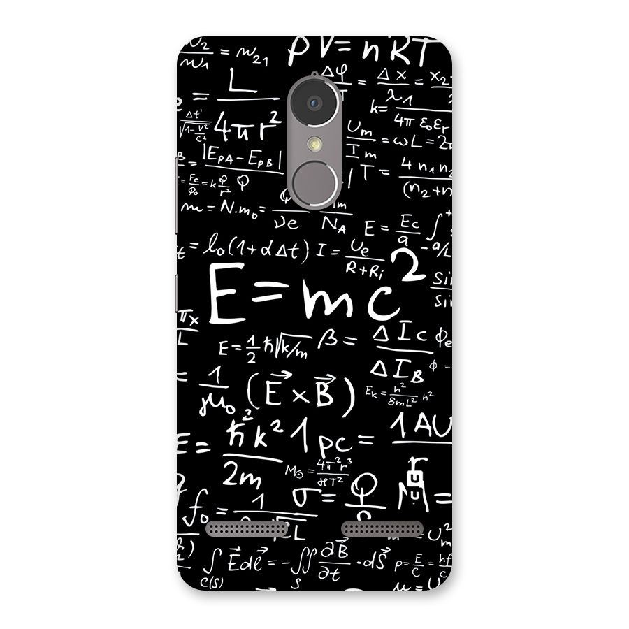 Physics Equation Back Case for Lenovo K6 Power