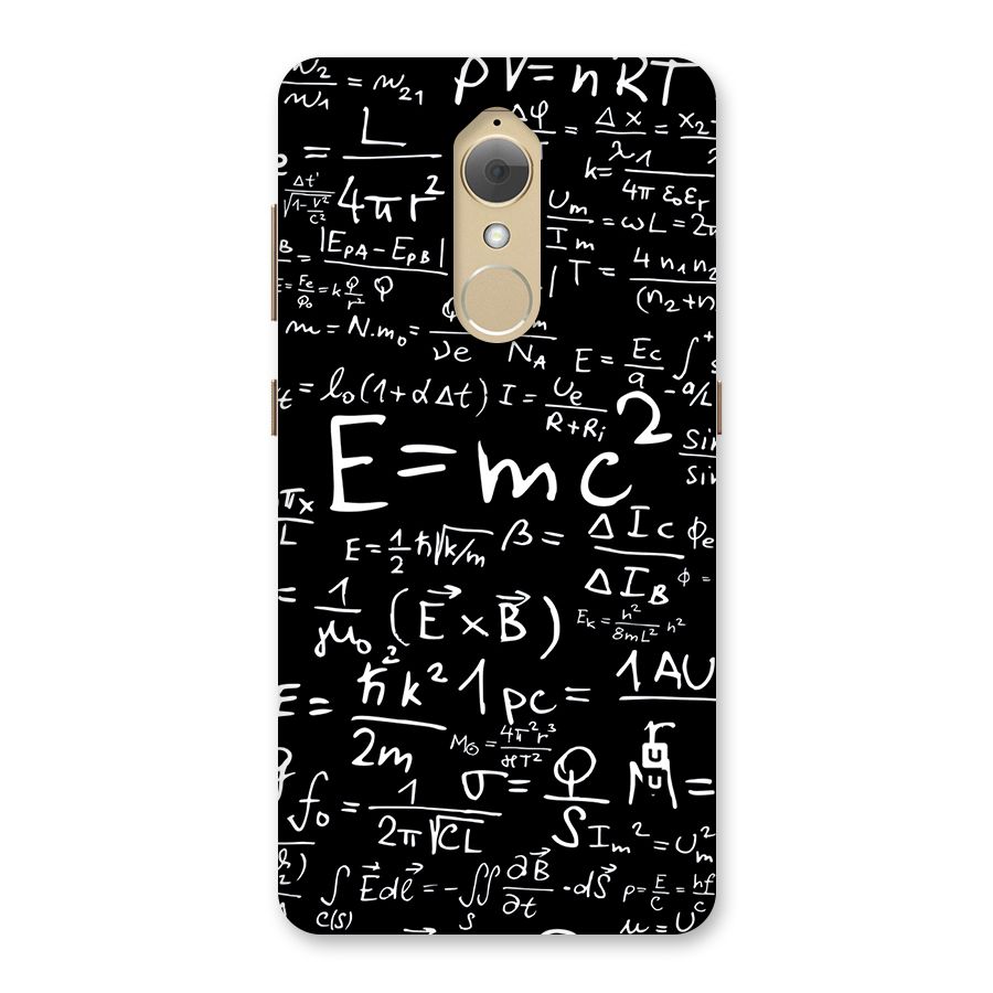 Physics Equation Back Case for Lenovo K8