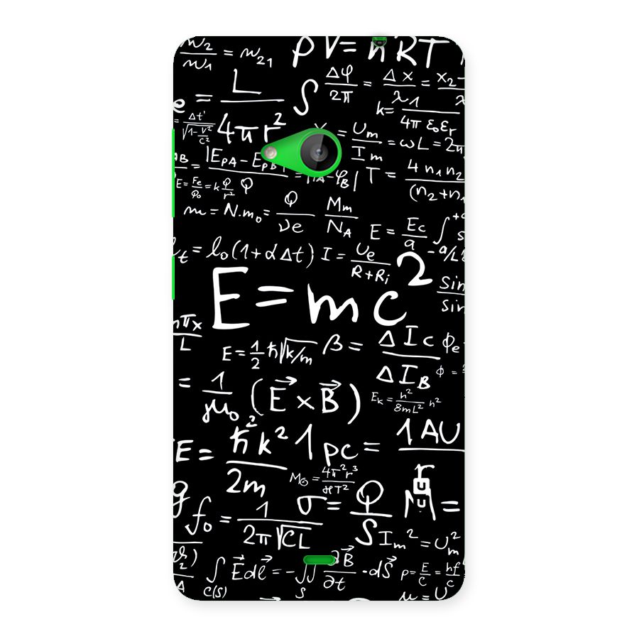 Physics Equation Back Case for Lumia 535