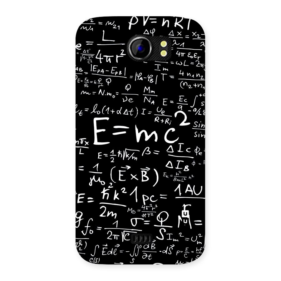 Physics Equation Back Case for Micromax Canvas 2 A110