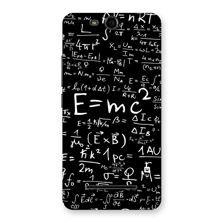 Physics Equation Back Case for Micromax Canvas Juice 3 Q392