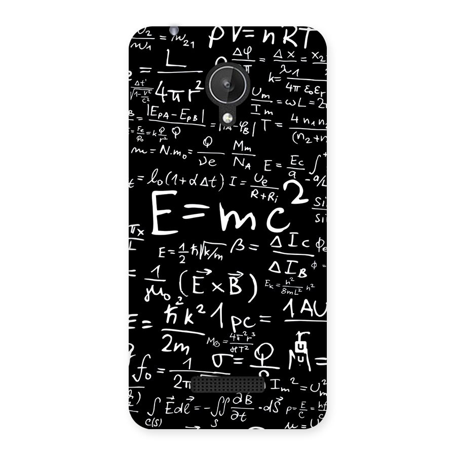 Physics Equation Back Case for Micromax Canvas Spark Q380