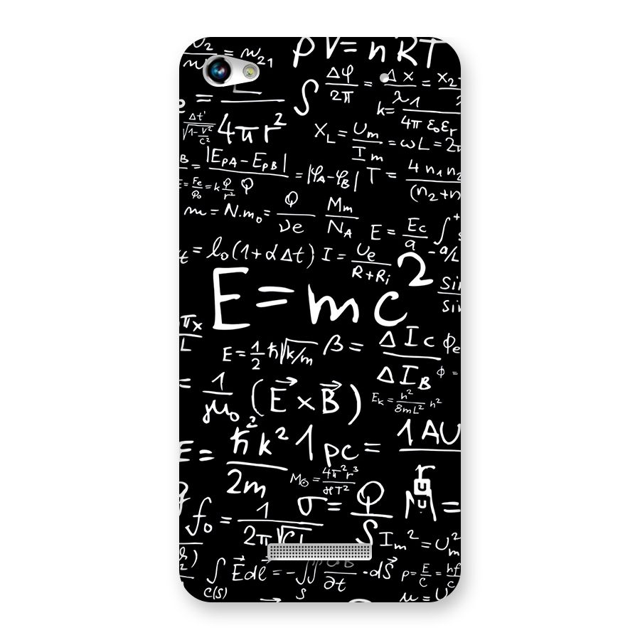 Physics Equation Back Case for Micromax Hue 2