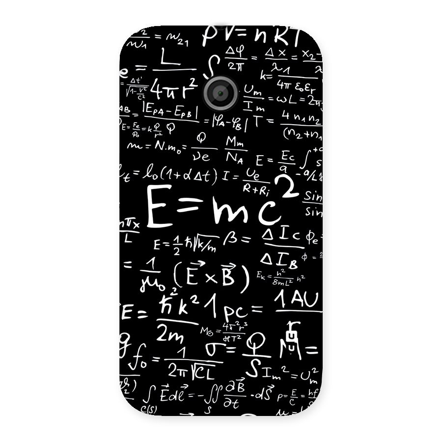 Physics Equation Back Case for Moto E
